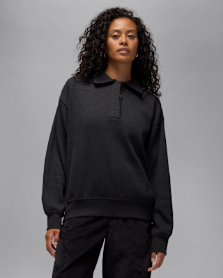 Женские  Jordan Flight Long-Sleeve Waffle Top