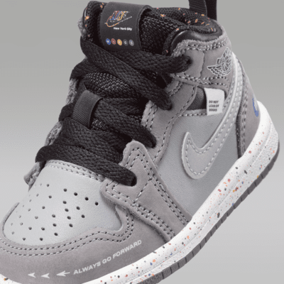 Tenis para bebé e infantil Jordan 1 Mid Wings