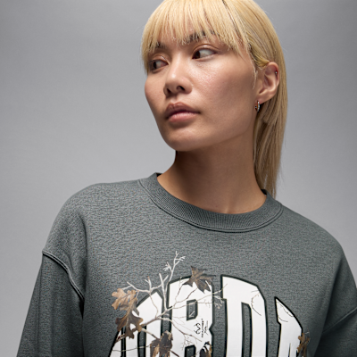 Jordan Brooklyn Fleece Women's Realtree Crew-Neck Sweatshirt