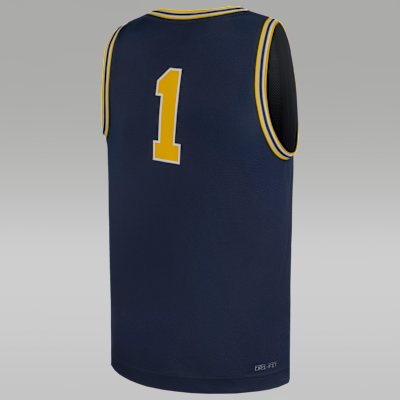 Jersey de básquetbol Nike Replica para niños talla grande Michigan Wolverines