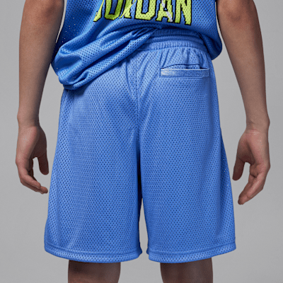 Jordan Customized Air Big Kids' Flame Shorts