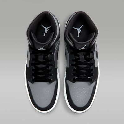 Jordan Air Jordan 1 Mid Erkek Ayakkabısı görsel 4