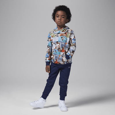 Jordan MJ Brooklyn Toddler 2-Piece Printed French Terry Hoodie Set