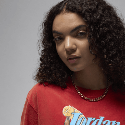 Playera con gráfico de novia para mujer Jordan