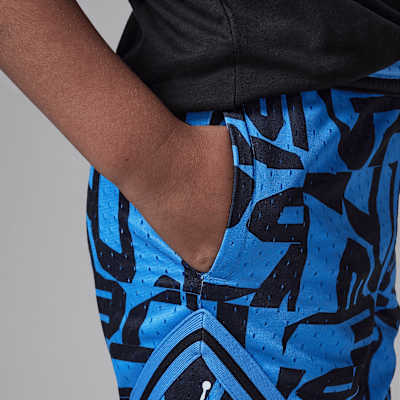 Shorts deportivos Diamond estampados MJ para preescolar Jordan Dri-FIT