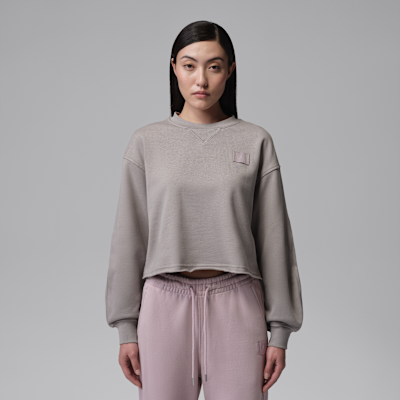 Jordan Flight Fleece Women's Mod-Crop Crew-Neck Sweatshirt