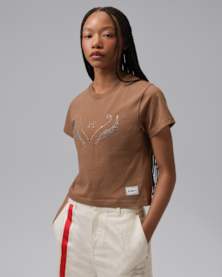 Женская футболка Jordan Brooklyn x Howard University Graphic Girlfriend