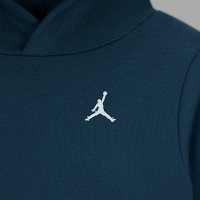 Conjunto de 2 peças com hoodie pullover Jordan Brooklyn Fleece para bebé (12-24 meses)