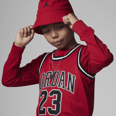 Playera para niños talla pequeña Jordan 23 Jersey