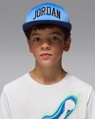 Детская кепка Jordan Big Kids' Satin Flat Brim Cap