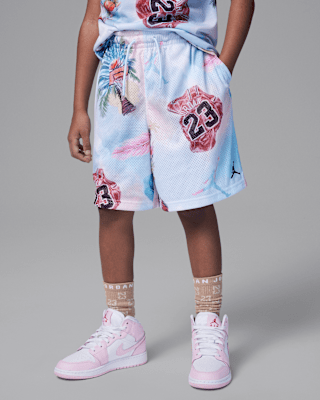Детские шорты Jordan Dri-FIT Essentials Big Kids' Summer Pack Printed Mesh Shorts