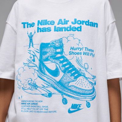 Playera con gráfico oversized para mujer Jordan