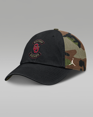 Мужские  Oklahoma 2025 Military Appreciation Club Nike College Adjustable Hat
