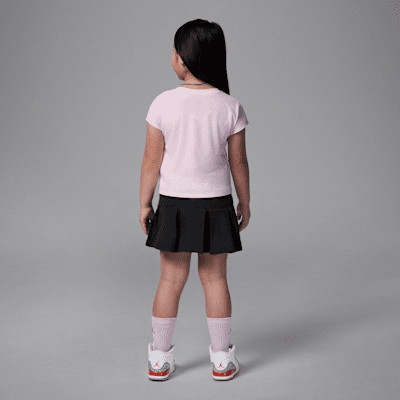 Completo in 2 pezzi con skort a pieghe Jordan – Bambino/a