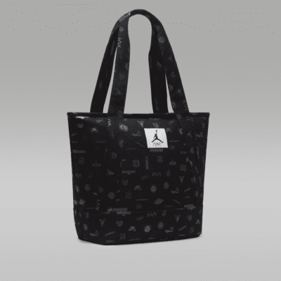 Jordan Flight Printed Recycled Cotton Holdall Tote Recycled Water ...