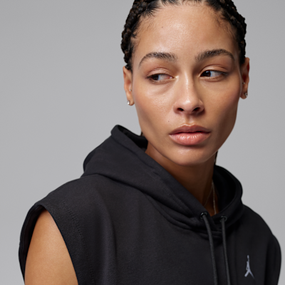 Jordan Brooklyn Fleece Fransız Havlu Kumaşı Kadın Üstü görsel 3
