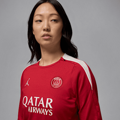 Paris Saint-Germain Strike Fourth Women's Jordan Dri-FIT Football Knit Crew-Neck Top