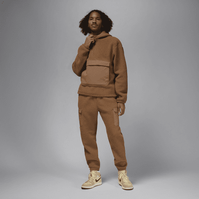 Sweat à capuche en Fleece à poils longs Jordan Flight pour homme