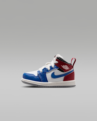 Детские кроссовки Jordan 1 Mid Baby/Toddler