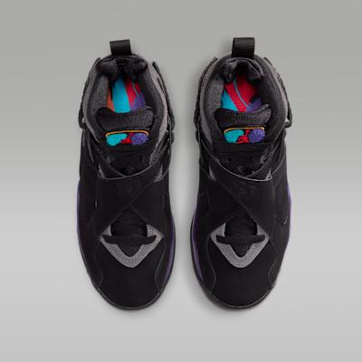 Air Jordan 8 Retro "Aqua" Big Kids' Shoes