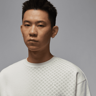 조던 플라이트 플리스 'LNY' 남성 풀오버 크루넥 스웨터