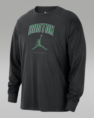 Мужская футболка Boston Celtics Essential Jordan NBA Long-Sleeve