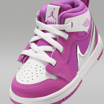 Tenis para bebé e infantil Jordan 1 Mid RM EasyOn