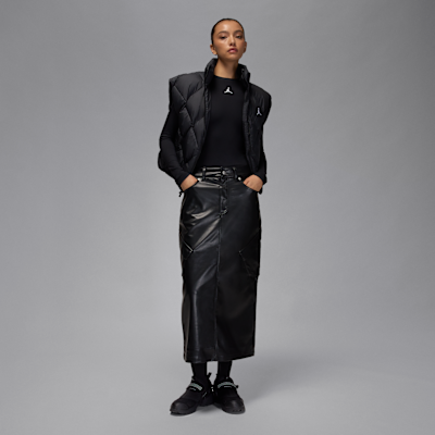 Jordan Flight Chicago Women's Faux Leather Skirt