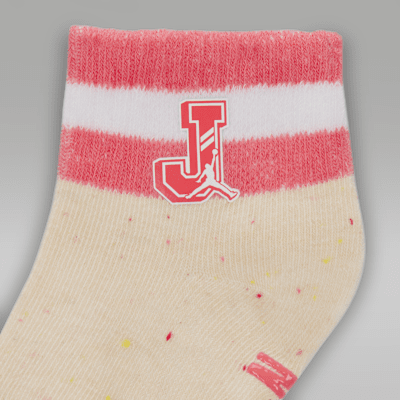 ジョーダン ベビー コート オブ レジェンド グリッパー ソックス (3足)