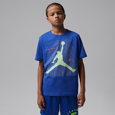 Jordan Big Kids' Jumpman Grid Blur T-Shirt from Nike - $32