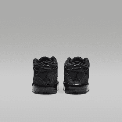 Tenis para bebé e infantil Jordan 3 Retro "Black Cat"