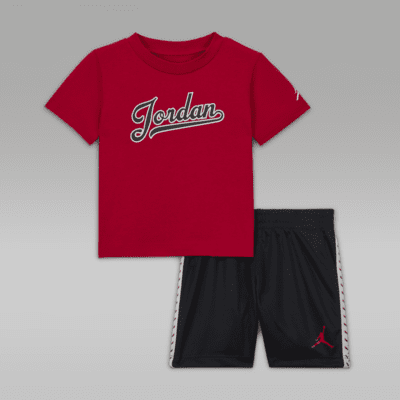 Conjunto com calções de malha Jordan MJ Flight MVP para bebé (12-24 meses)