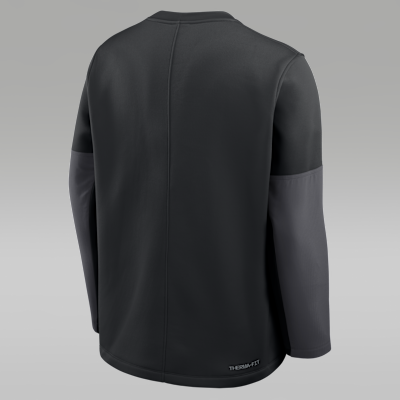 Florida Sideline Coach Men's Jordan Brand Therma-FIT College Long-Sleeve T-Shirt