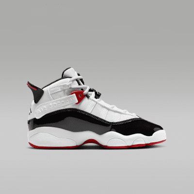 Tenis para niños grandes Jordan 6 Rings