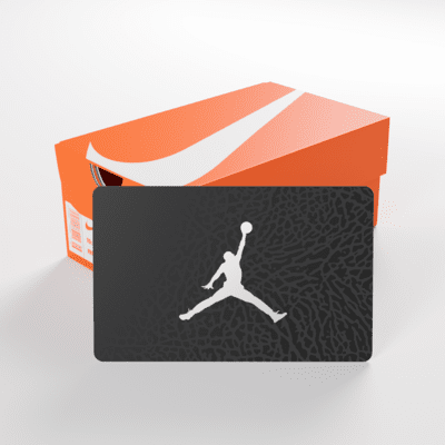 Nike Gift Card Mailed in a Mini Nike Shoebox