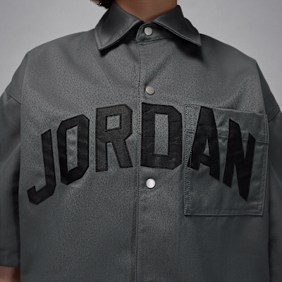 Camisa de manga corta de tejido Woven para mujer Jordan Flight