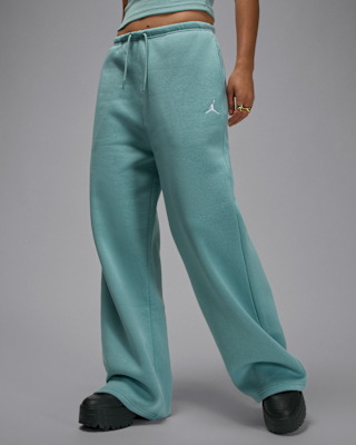 Женские  Jordan Brooklyn Fleece Open-Hem Pants