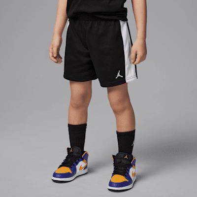 Jordan Bball Fire Mixed tweedelige shortsset voor kleuters
