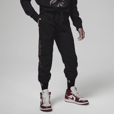 Pants para ni os talla grande Jordan Take Flight Black and Gold
