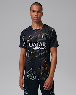 Мужские джерси Paris Saint-Germain 2026 Stadium Night Edition Jordan Dri-FIT Soccer Replica Jersey