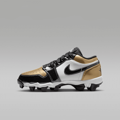 Jordan 1 Low Little/Big Kids' Cleats