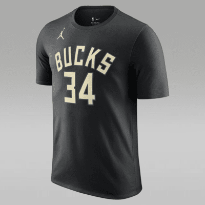 Milwaukee Bucks Statement Edition Men's Jordan NBA T-Shirt