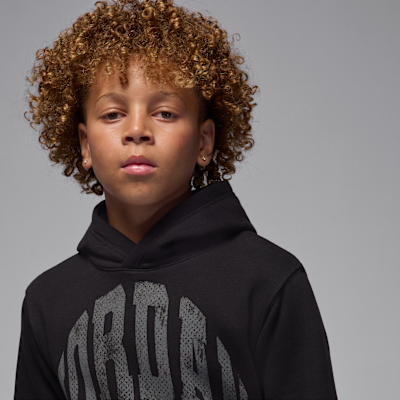 Hoodie pullover de lã cardada Jordan MVP Júnior