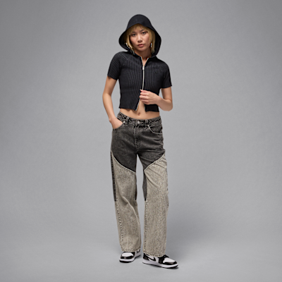 Jordan Flight Women's Full-Zip Knit Top