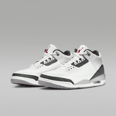 Tenis para hombre Air Jordan 3 Retro "Cement Grey"