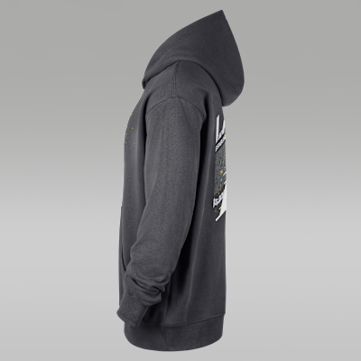 Los Angeles Lakers Jordan Basketball Flight Fleece-Hoodie für Herren