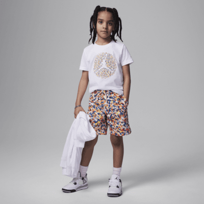 Playera con gráfico para niños talla pequeña Jordan Poolside Jumpman