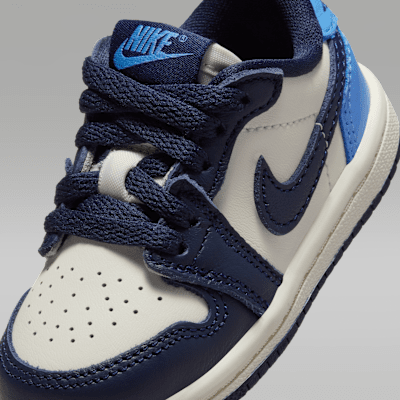 Jordan 1 Retro 低筒 "Obsidian" 嬰幼兒鞋款
