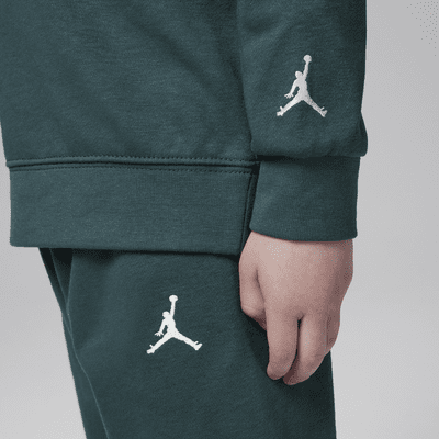ジョーダン MJ フライト MVP ベビー ツーピース フレンチ テリー クルー セットアップ