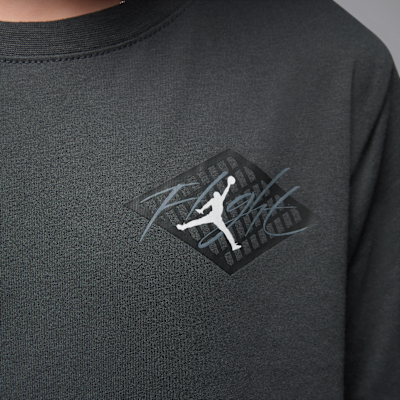 Jordan Big Kids' '24 Retro Black Cat T-Shirt